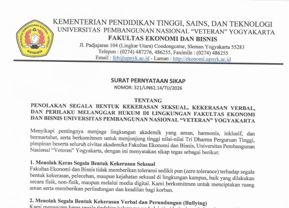 Fakultas Ekonomi dan Bisnis